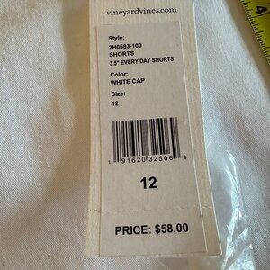 Vineyard Vines White Shorts